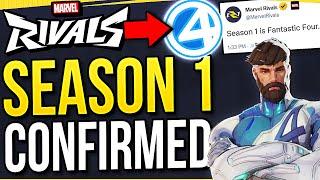 Marvel Rivals - FANTASTIC 4 CONFIRMED for Season 1! Huge NEWS!