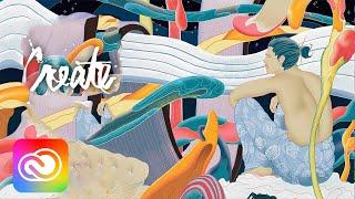 Exploring Surreal New Worlds: Illustrator Murugiah | Adobe Creative Cloud