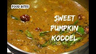 Sweet Pumpkin Koddel | Mangalore\udupi temple  style  koddel | recipe by FOOD BITES