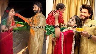 Deepika Padukone Celebrate Karwa Chauth with her daughter for Ranveer singh /Deepika baby girl face