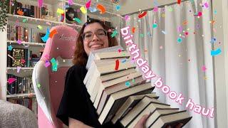 big birthday book haul  manga, romance, fantasy and more