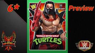 6* Preview For Roman Reigns "Shredder" Very Very FUN & Good