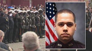 Funeral services for fallen Newark police officer Joseph Azcona: WATCH