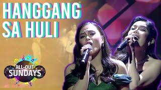 SB19's HANGGANG SA HULI duet cover by Jessica Villarubin and Hannah Precillas | All-Out Sundays