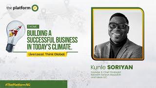 CULTURE SHAPING - KUNLE SORIYAN || THE PLATFORM NIGERIA || MAY 2022