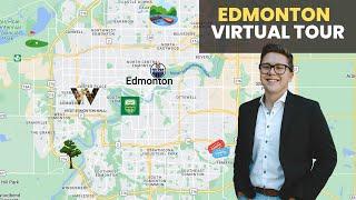 Edmonton Map Tour | Which area should you move to in Edmonton? | Virtual YEG Map Tour | YEG Map tour