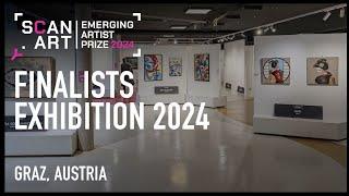 scan.art Emerging Artist Prize 2024 Finalists Exhibitions - 4K Walkthrough