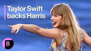 Taylor Swift Backs Kamala Harris for President After Debate