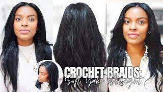 Using CROCHET BRAIDS to achieve the PERFECT silk-press Hairstyles ⁉️| AliExpress