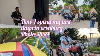 last day I spend in orenburg russia| my personal photoshoot | topolaya park