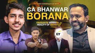 @CABhanwarBorana on Anna Sebastian Case, Politics, CA Journey & Rankers Strategy  | Shubham Gupta