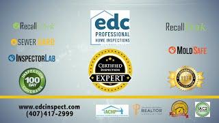 EDC Professional Home Inspections - Certified Inspection Expert