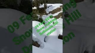 09 Ferb 2022 Ghanji Pahade Snow Trakking Dalhousie Hill station contact 9882709691  #short #snow