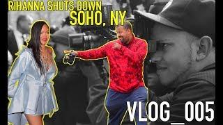 RIHANNA SHUTS DOWN SOHO || Positive Paps 005