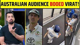 AUSTRALIAN AUDIENCE BOOED VIRAT KOHLI, IND VS AUS 4TH TEST MATCH