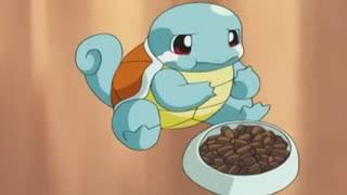 Pokemon : Squirtle being cute with Max and May