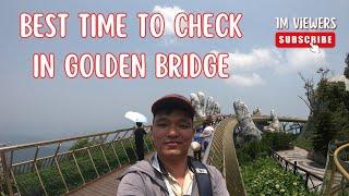 Check-in Golden Bridge Da Nang Viet Nam|Lucky Tour Guide