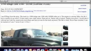 Craigslist Lawton Oklahoma Used Cars and Trucks - For Sale by Private Owner Options