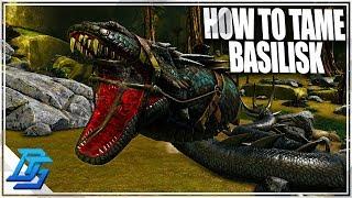 HOW TO TAME A BASILISK, Giant Snake tamed! - Ark Survival Evolved - Part 21 - Aberration