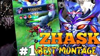 MONTAGE #1 ZHASK Mvp | MANAIC GAMEPLAY | TOP GLOBAL [Montage by RADITZXV GAMING]