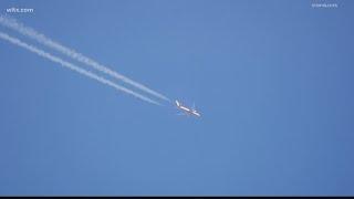 Those long, thin clouds you see behind planes are contrails – not ‘chemtrails’