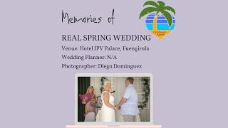 Real Spring wedding in Spain, beachside wedding in Hotel IPV Palace, Fuengirola