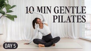 10 MIN FULL BODY TO STRETCH & TONE / day 5 / 1-week pilates challenge (beginner friendly)