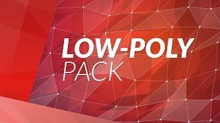 Loopable Low Poly Background Elements