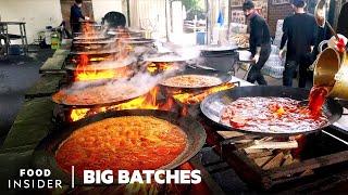 How Korean Chefs Make 1,700 Of Spicy Stew Over Wood Fires Every Day | Big Batches | Food Insider