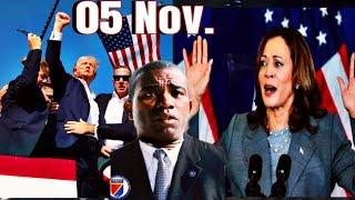 Bwa mare pou Trump…Kamala Prezidan…05 Nov popilasyon wanament mande pou Guy Philippe prezidan…