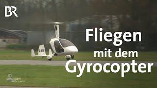 Flugprüfung im Tragschrauber: Klappt's mit dem Pilotenschein? | Schwaben & Altbayern | BR