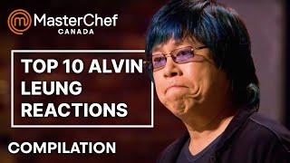 From Raw Steak to Burnt Rolls: Alvin Leung Best Reactions | MasterChef Canada | MasterChef World