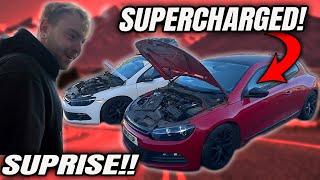 BUILDING A SUPERCHARGED VW SCIROCCO GT: ADDING BIGGER TURBO + SUPERCHARGER and more!