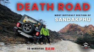 Sandakphu with Thar  Land Rover/ Most Deadliest Part/ 11 min RAW footage