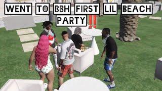 WENT TO BBH FIRST LIL BEACH PARTY| FIVEM ROLEPLAY| BAD BXTCH HOLIDAY RP