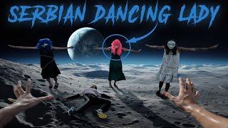 ESCAPING SERBIAN DANCING LADY On The Moon 20.0 | Parkour Pov Horror Film | By B2F Viet Nam