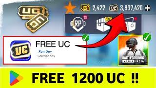  𝗙𝗥𝗘𝗘 1200 𝗨𝗖  How To Get Free UC In Bgmi / Bgmi Free Uc ( FREE UC )