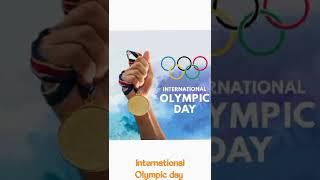 23 June international Olympic day//Olympic day status 2023// ओलम्पिक दिवस// Olympic day status