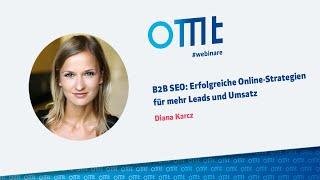 B2B SEO: Erfolgreiche Online Strategien für mehr Leads und Umsatz (Diana Karcz)