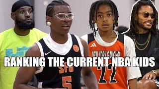 RANKING CURRENT NBA KIDS!!