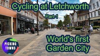 Cycling at World's First Garden City (Part-1) | Letchworth Garden City | Hertfordshire, UK