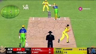 IPL 2025 In Real Cricket  | CSK vs RCB | Updated Squads 