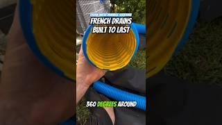 French Drain - Built To Last - French Drain Man - High Octane Drain Pipe - Tampa Yard Drainage