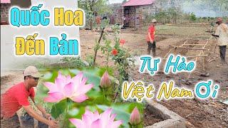 Huy Khánh Vlogs || Quốc Hoa Việt Nam Đến Bản Hoa Hồng - Gieo Mầm Tương Lai - Ngày Mai Tỏa Sáng ???