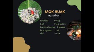 ແນະນໍາວິທີເຮັດໝົກຮວກ Suggest how to make Mok Huak (tadpoles)