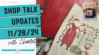 Chantelle's 141 Store Update: Hand-painted Boards & Christmas Santa Cross Stitch - 11/28/204