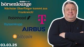 Bitcoin | Telekom | Thyssen - Airbus eng verbandelt mit neuer Aktienperle aus Frankreich!