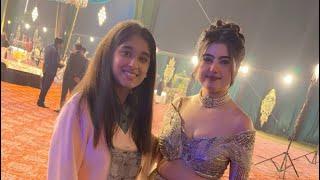 I met Chahat Anand on her wedding function ️#vlog2#newvlog