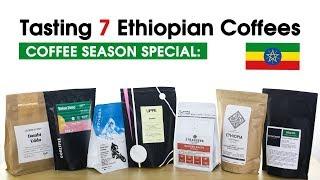 COFFEE SEASON SPECIAL: Tasting 7 Ethiopian Coffees