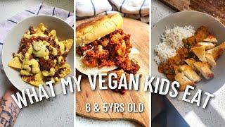 5 Vegan Kids Meals | What my vegan kids ate this week